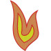 Flame 13 Cm Pentecost