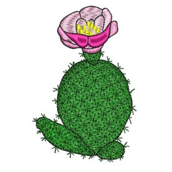 Matriz De Bordado Cactus