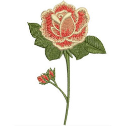 Embroidery Design Roses 2