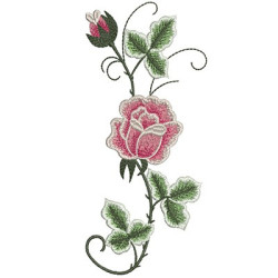 Embroidery Design Roses 4