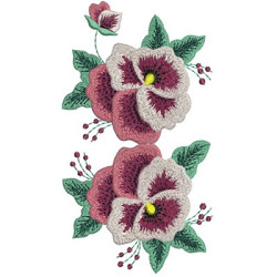 Embroidery Design Begonia