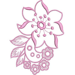 Embroidery Design Floral 15