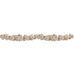 RAMO FLORAL DE LARGO 28 CM