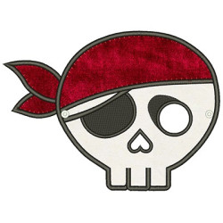 BIG PIRATE SKULL MASK