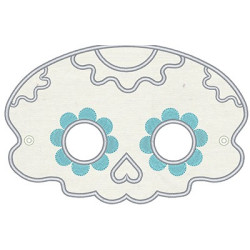 BIG MEXICAN SKULL MASK