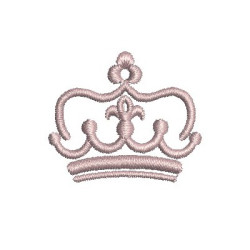 Embroidery Design Crown Small 2