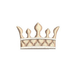 Embroidery Design Crown Small 4