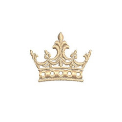 Diseño Para Bordado Corona Pequeña 5