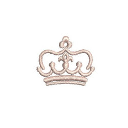 Embroidery Design Crown Small 7