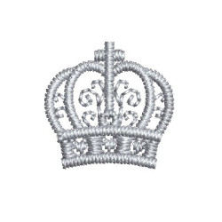 Diseño Para Bordado Corona Pequeña 8
