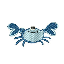 Embroidery Design Little Crab