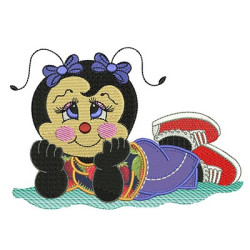 Embroidery Design Ladybird 2 Applications