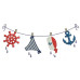 NAUTICAL GIRL CLOTHES LINE 2 CLOTHING
