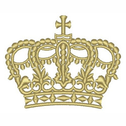 Embroidery Design Princess Crown