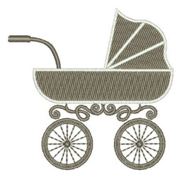 Embroidery Design Baby Buggy 3