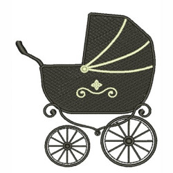 Embroidery Design Baby Buggy 6
