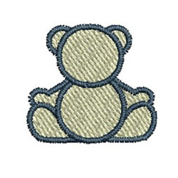 Matriz De Bordado Urso Pequeno
