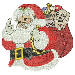 Embroidery Design Santa Claus 4