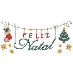 CLOTHESLINE FELIZ NATAL 4 - PT