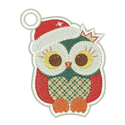 ADORNO NAVIDAD OWL