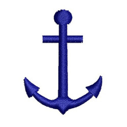 Embroidery Design Anchor 3 Cm