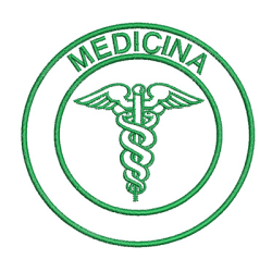 Diseño Para Bordado Medicina 7