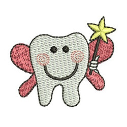 Diseño Para Bordado Hada De Los Dientes