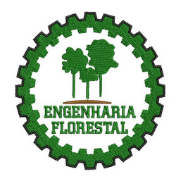 Diseño Para Bordado Bosque De Ingeniería