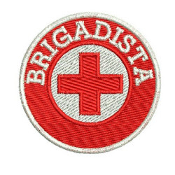 Diseño Para Bordado Bombero 5 Cm