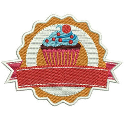 Matriz De Bordado Cupcake Para Personalizar