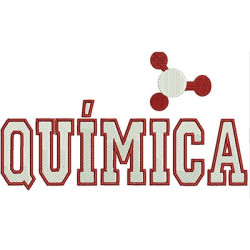 Diseño Para Bordado Química 20 Cm