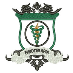 Diseño Para Bordado Del Escudo Fisioterapia