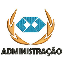 Matriz De Bordado Escudo Administração