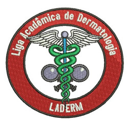 Matriz De Bordado Liga Acadêmica De Dermatologia