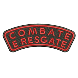 Diseño Para Bordado Combate & Resgate