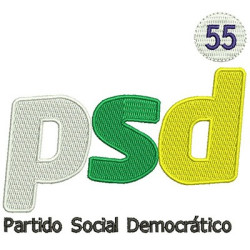 Embroidery Design Psd Partido Social Democrático 2