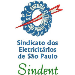 Embroidery Design Sindent Sindicato Eletricitários