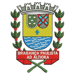 Diseño Para Bordado Município Bragança Paulista