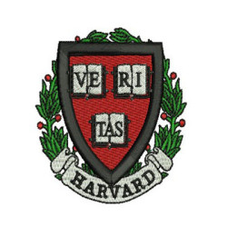 Diseño Para Bordado Harvard 2