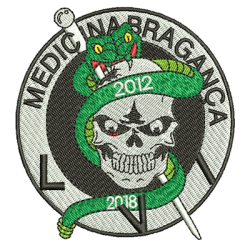 Diseño Para Bordado Medicina Bragança