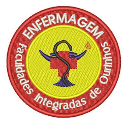 Diseño Para Bordado  Enfermería Ourinhos Alambre