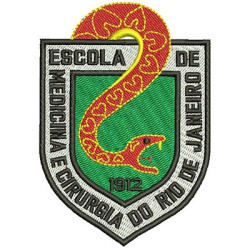 Matriz De Bordado Escola De Medicina Rio De Janeiro