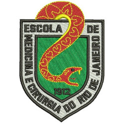 Embroidery Design Rio De Janeiro Medical School