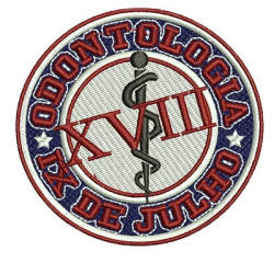 Matriz De Bordado Odontologia 9 De Julho 2