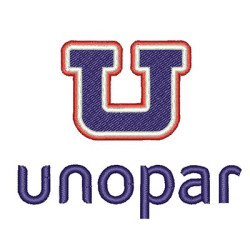 Diseño Para Bordado Unopar Univ Norte Do Paraná