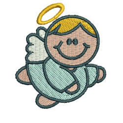 Embroidery Design Guardian Angel