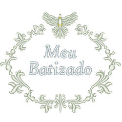 Diseño Para Bordado Mi Bautizado Provenzal Con Diivno 2