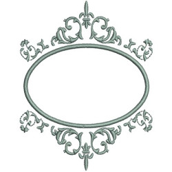 Embroidery Design Frame Provence 30