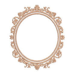 Embroidery Design Frame Provence 35