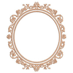 Embroidery Design Frame Provence 36